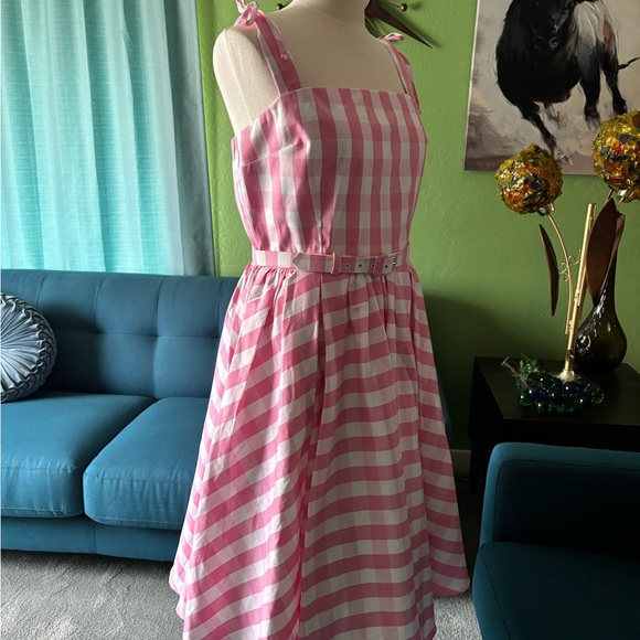 Vixen by Micheline Pitt Gingham dress - Picture 12 of 15